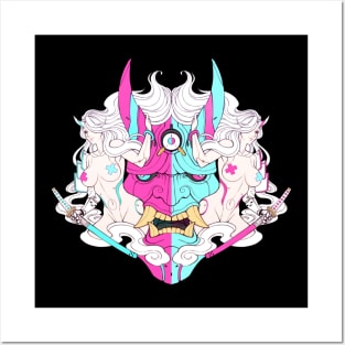 Hannya Posters and Art